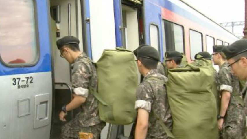육군훈련소 자대배치 후 이동