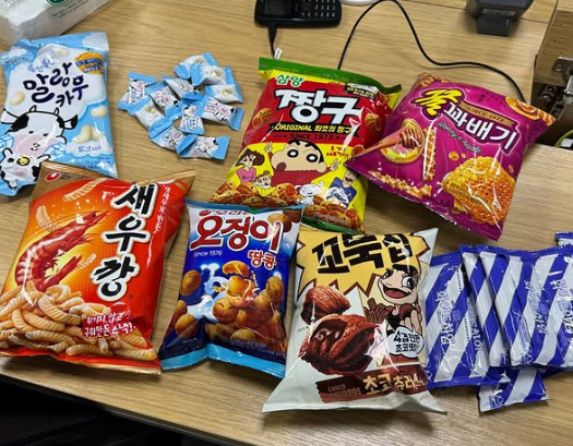 군대 반입 금지 물품 중 과자 간식
