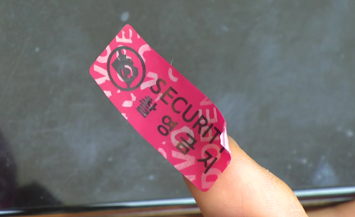 군대 휴대폰 규정 촬영금지 스티커