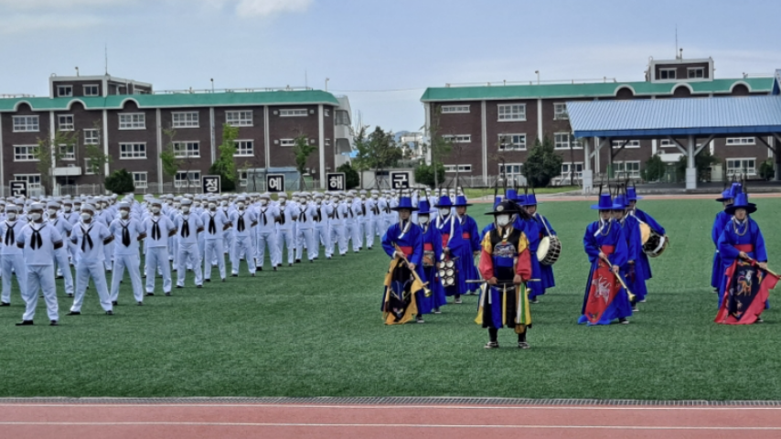 해군 훈련소 면회 - 수료식 행사