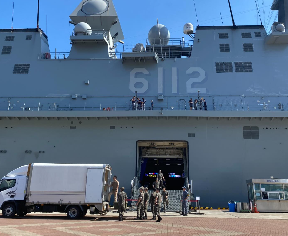 해군 후반기 교육 이후 군함 배치