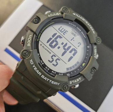 카시오 군대시계
